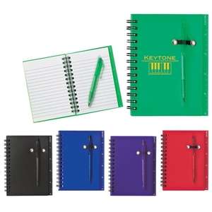 Spiral Notebook and Pen