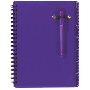 5" X 7" Spiral Notebook and Pen 