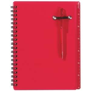 5" X 7" Spiral Notebook and Pen 