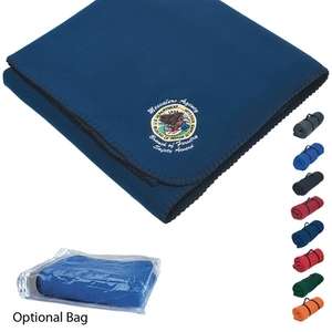Custom Promotional Fleece Stadium Blanket