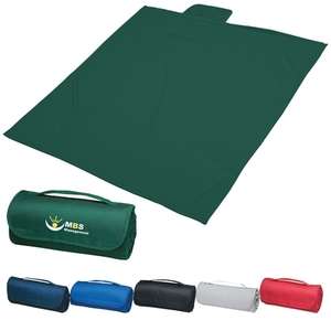 Custom Promotional Sweatshirt Roll-Up Blanket