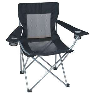 Mesh Folding Chair with Carrying Bag
