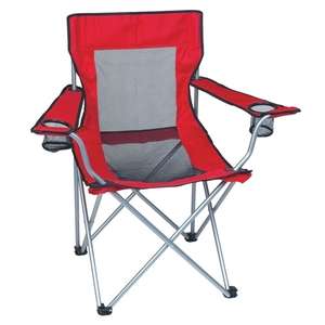 Mesh Folding Chair with Carrying Bag