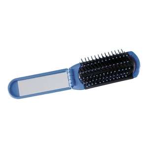 Kwik-Fix Folding Brush with Mirror 