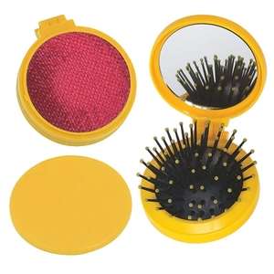 3 in 1 Brush/Mirror/Lint Brush 