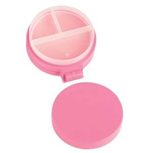 3 in 1 Brush/Mirror/Pill Case 