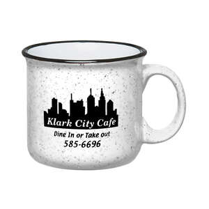 Custom Promotional 15 Oz Campfire Mug - White