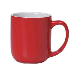 Custom Promotional 17 Oz Majestic Mug - Red/White Two-Tone