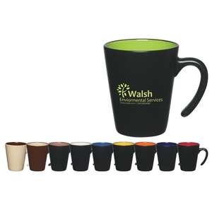 9 Oz Aztec Open Handle Mug 