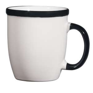 12 Oz Vista Mug - Two Tone