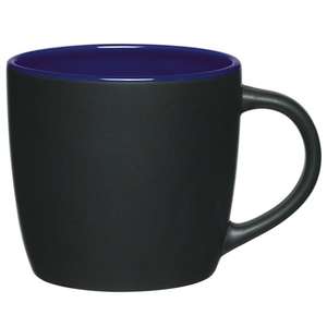 12 Oz Cafe Mug - Two Tone