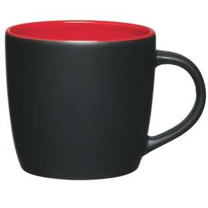 12 Oz Cafe Mug - Two Tone
