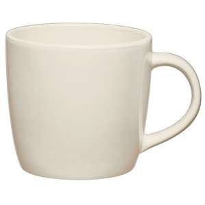 12 Oz Cafe Mug - White