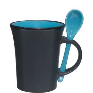 Custom Promotional 10 Oz Aztec Spooner Mug