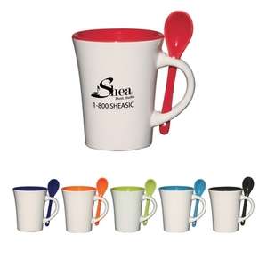 10 Oz Blanco Spooner Mug 