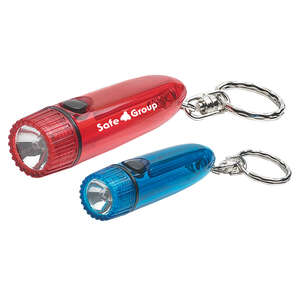 Custom Promotional Cylinder Light/Key Chain