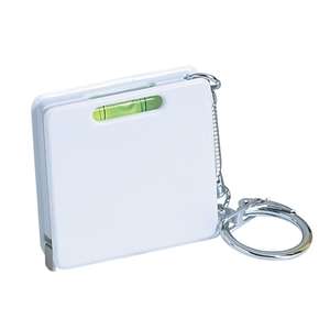 Square Level Tape Measure Key Tag