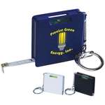 Business Unique Keychains - Square Level Tape Measure Key Tag