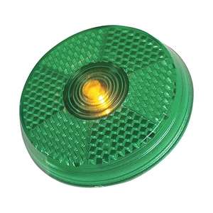 Round Blinking Light with Back Clip