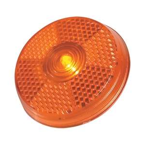 Round Blinking Light with Back Clip