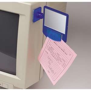 Computer Mirror Memo Holder