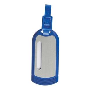 Luggage Tags with Silver Plate