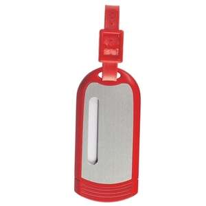 Luggage Tags with Silver Plate