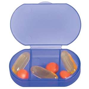 Oval Shape Pill Holder 