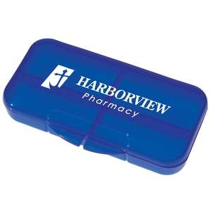 Custom Promotional Rectangular Shape Pill Holder