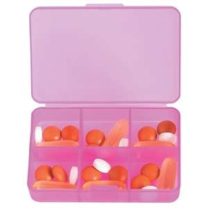 Rectangle Shape Pill Holder 