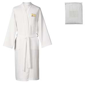 His and Hers Waffle Bathrobe