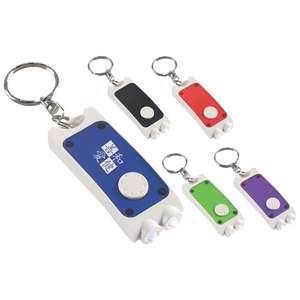 Rectangular Dual LED Key Chain