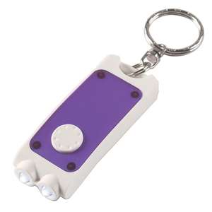 Rectangular Dual LED Key Chain