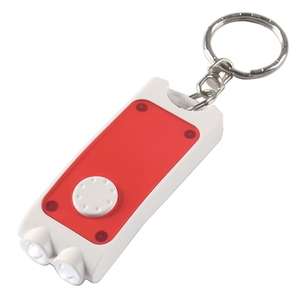 Rectangular Dual LED Key Chain