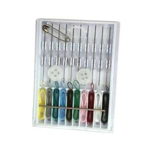 Sewing Kit in Clear Case