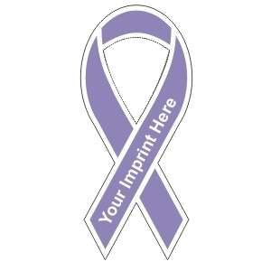 Custom Promotional Custom Awareness Ribbon Magnet - 30 mil