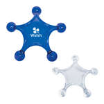 Imprinted Personal Care Items - Star Shape Massager