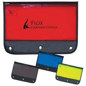 Translucent Zippered Pencil Case 