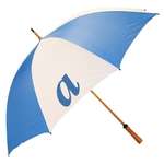 Personalized Umbrellas - Wooden Shaft Golf Umbrella