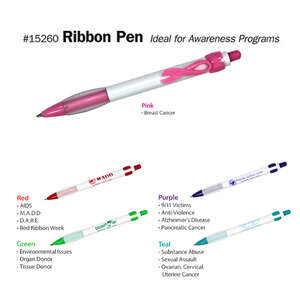 Custom Promotional Ribbon Pen