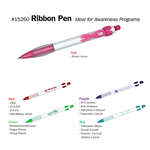 Promotional Click Pens - Ribbon Pen