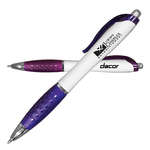 Imprinted Click Pens - Contour Grip Pen