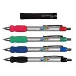 Customized Click Pens - Monarch Grip Metal Pen