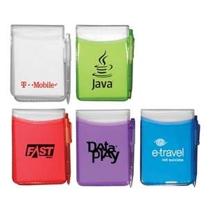 Custom Promotional Pocket Memo With Pen