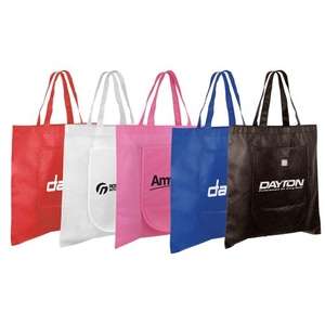 Non-Woven Fold 'n Go Tote Bag