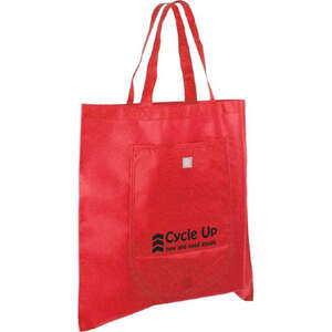 Custom Promotional Non-Woven Fold 'n Go Tote Bag