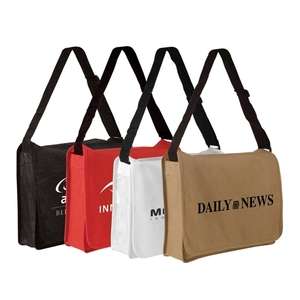 Custom Promotional Non-Woven Messenger Bag