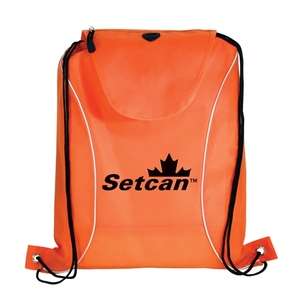 Non-Woven V-Sport Drawstring Backpack 