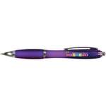 Logo Click Pens - Silhouette Grip Pen - Full Color Digital