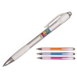 Custom Promotional Mardi Gras Pearl Grip Pen - Full Color Digital